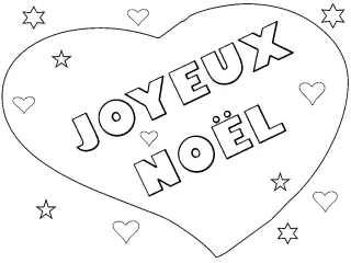 Coloriage Joyeux Noël