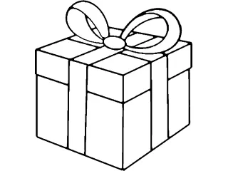 Coloriage Cadeau