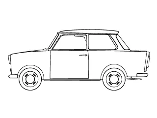 Coloriage Voiture
